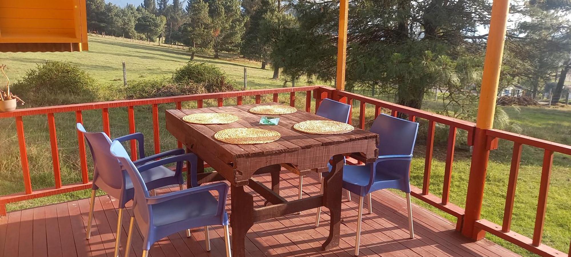 Chalets Amarelo Suesca Esterno foto