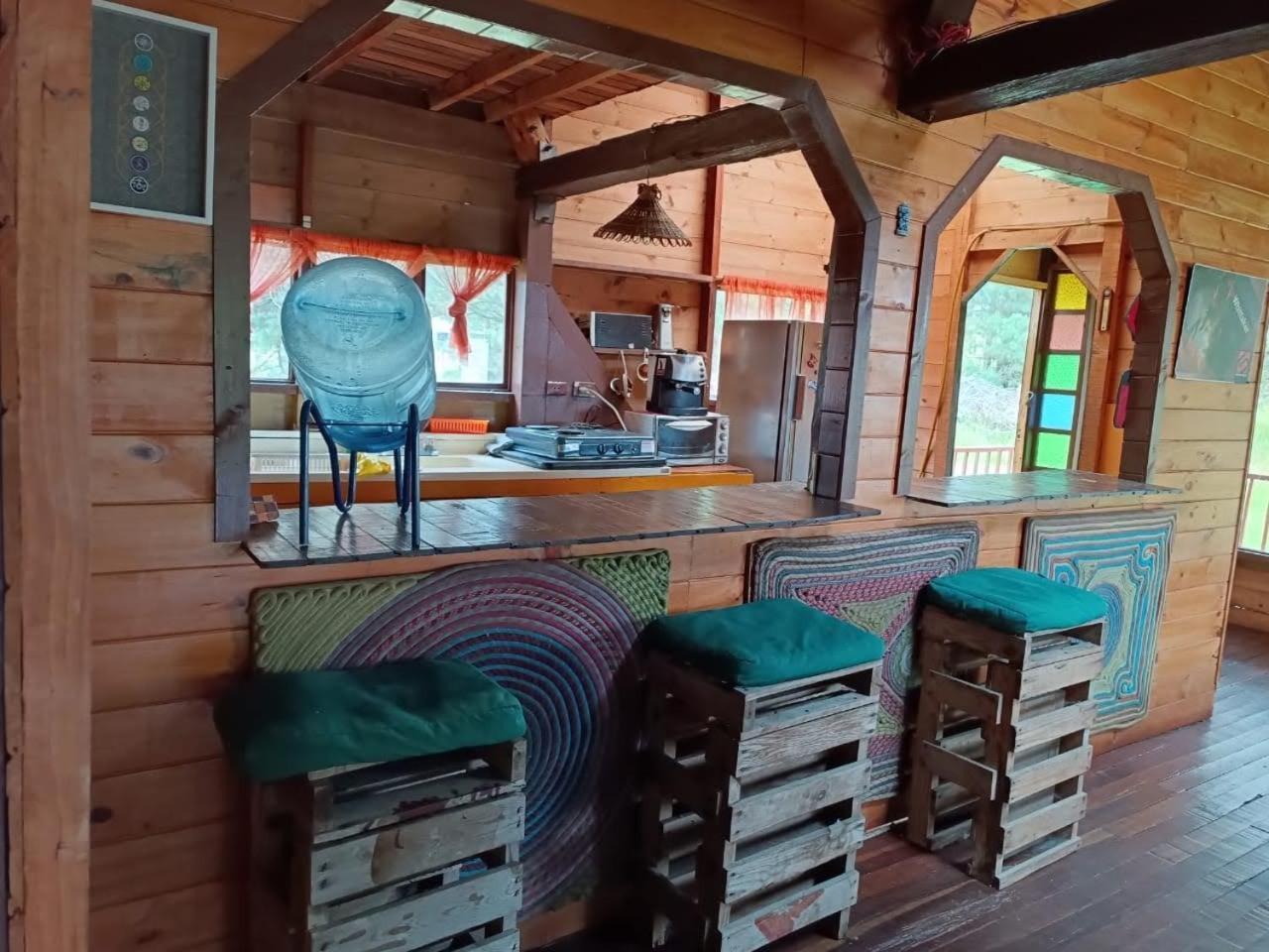 Chalets Amarelo Suesca Esterno foto