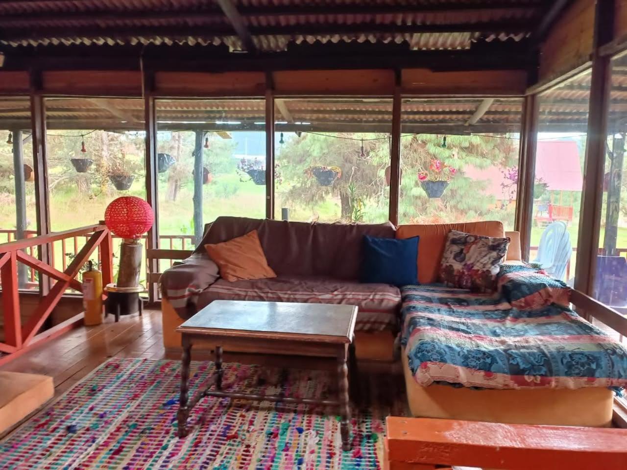Chalets Amarelo Suesca Esterno foto